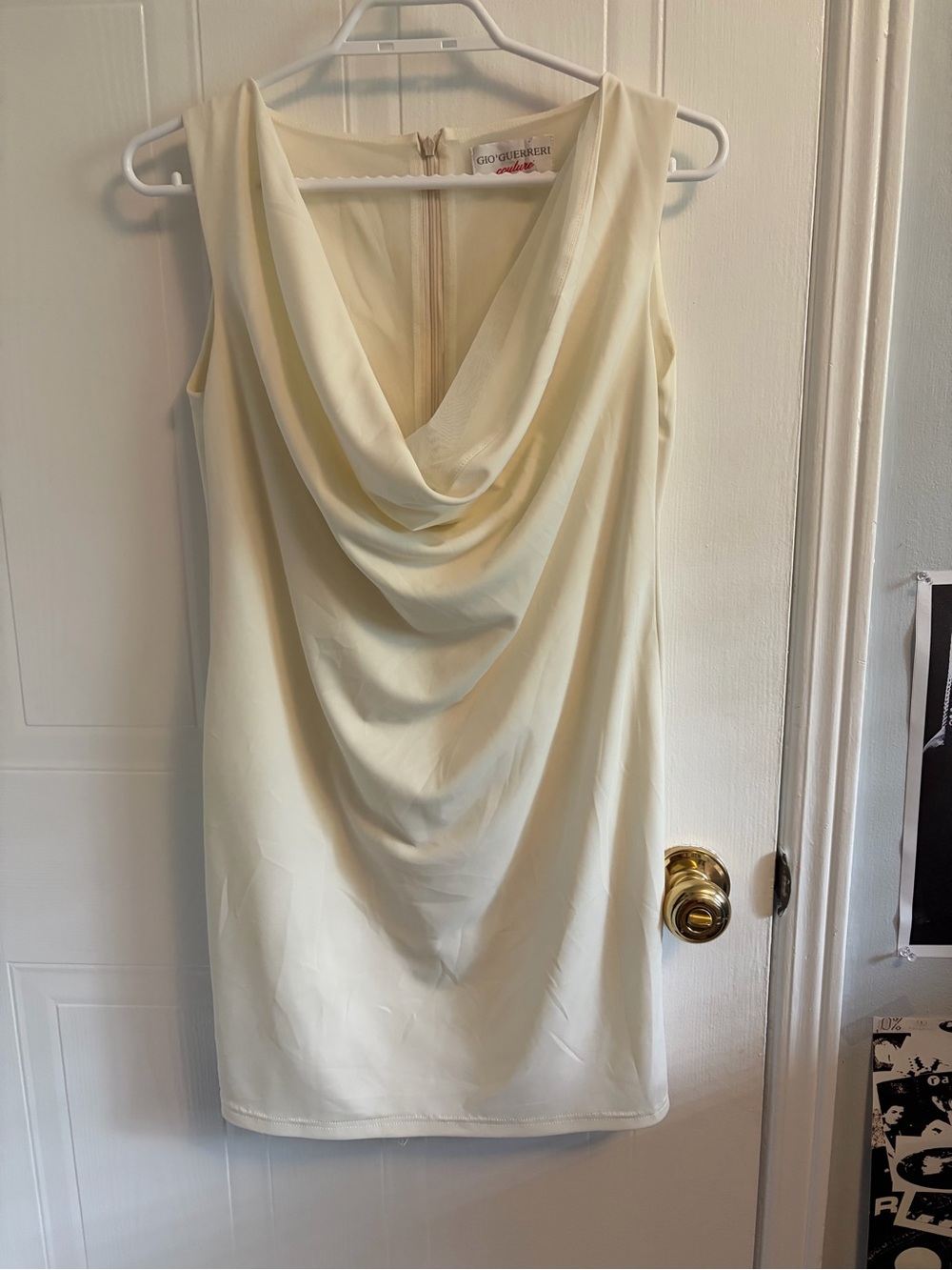 Elegant Sleeveless mini dress by Gio’Guerreri Couture